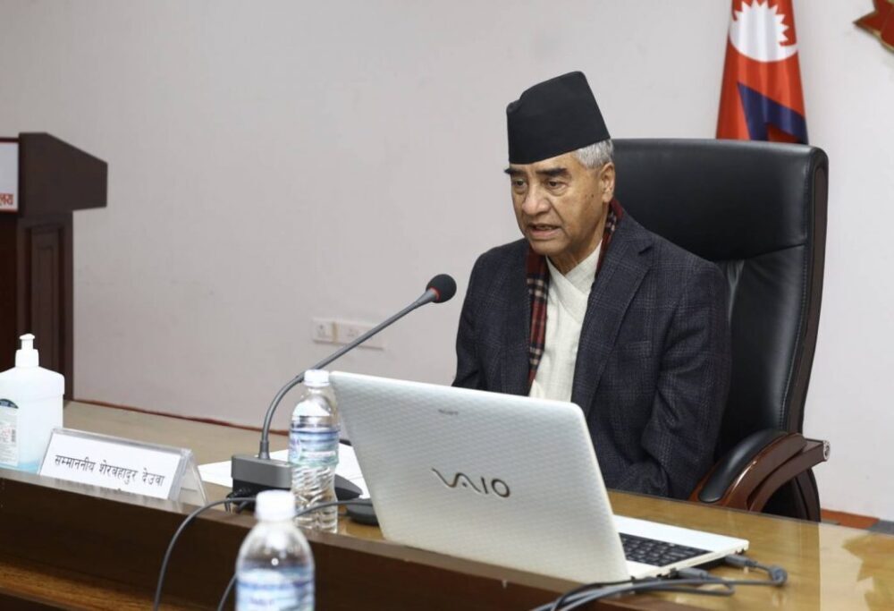 चुनाव मर्यादित बनाउने गरि कलम चलाउन पत्रकारलाई प्रधानमन्त्रीको निर्देशन
