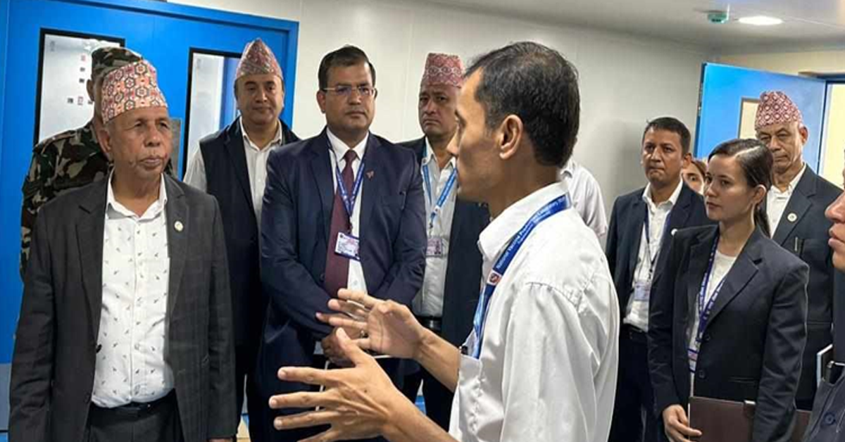 पशुपन्छी विकास तर्फका कार्यालयको मन्त्री भुसालले गरे छड्के अनुगमन