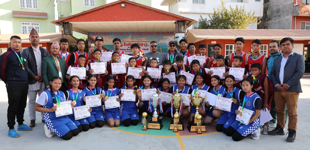 नवौं रेडियन्ट कपको उपाधी आयोजक रेडियन्ट, जेनिथ र जेसिसलाई