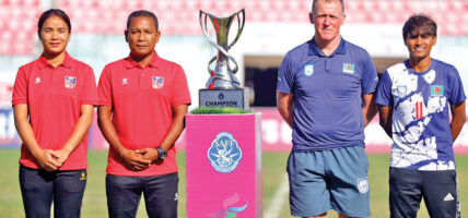 साफ महिला च्याम्पियनसिप : उपाधिका लागि नेपाल र बंगलादेश भिड्दै