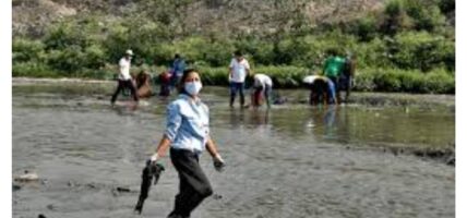 बागमती र रुद्रमती किनारबाट दुई मेट्रिक टन फोहर व्यवस्थापन