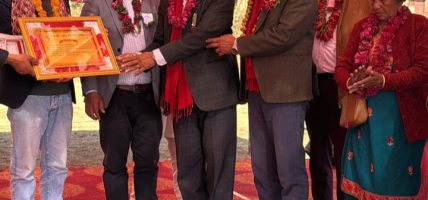 पूर्व सांसद बरालीद्वारा चार  लाख भन्दा बढीको अक्षयकोष स्थापना