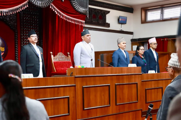 सामाजिक सञ्जाल विधेयक फिर्तासम्बन्धी प्रस्ताव राष्ट्रियसभामा प्रस्तुत हुँदै