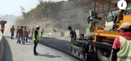 मुग्लिन–मलेखु सडकः एघार किलोमिटर कालोपत्र पूरा