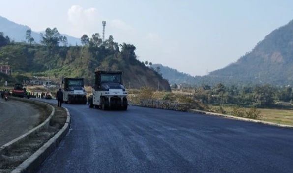 पृथ्वीराजमार्गः ४१ किमी पूरा