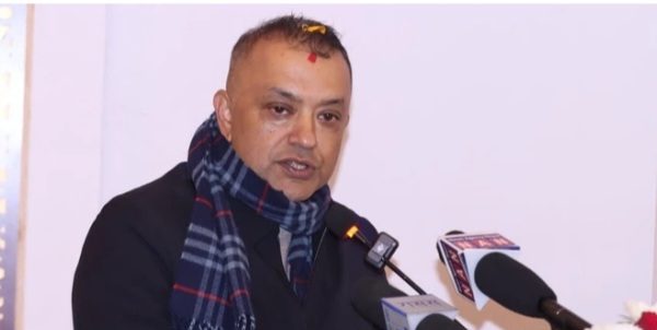 कांग्रेस सभापति थापाद्वारा राजीनामा