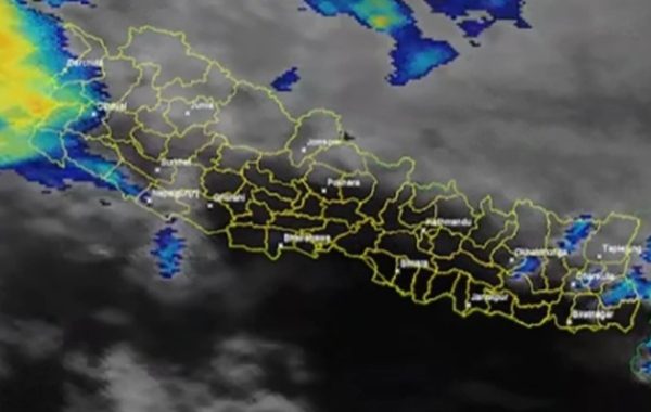 पश्चिमी न्यून चापीय प्रणालीको प्रभावले देशका विभिन्न भागमा बदली, वर्षा र हिमपातको सम्भावना