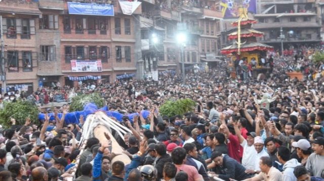 भक्तपुर थिमिः बिस्केट जात्राको रौनक