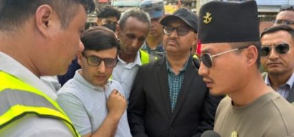 गृहमन्त्री गुरुङद्वारा नारायणगढ–बुटवल सडक खण्ड अनुगमन