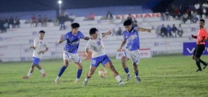 विराट गोल्ड कप फुटबल प्रतियोगिताः सम्राट स्पोर्टिङ विजयी