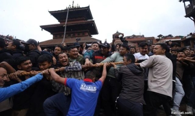 बिस्केट जात्राको अन्तिम दिन आज