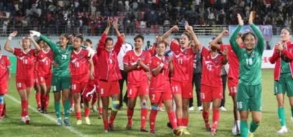 दक्षिण एसियाली फूटबल महासंघ (साफ) महिला च्याम्पियनसिपको आगामी संस्करणमा नेपाली टोली समूह ‘ए’मा