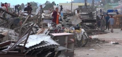 अनधिकृत संरचनामा सरकारको डोजर