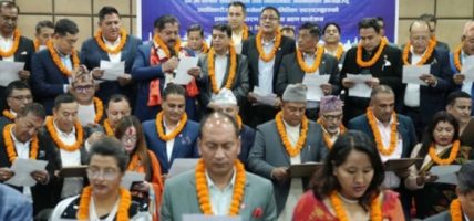 एफएनसीसीआईका नयाँ अध्यक्ष अन्जनले सम्हाले जिम्मेवारी