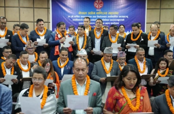 एफएनसीसीआईका नयाँ अध्यक्ष अन्जनले सम्हाले जिम्मेवारी