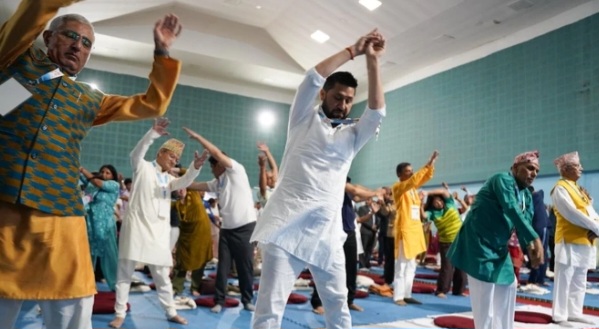“स्वस्थ वृद्धावस्थाका लागि योग” भन्ने नाराका साथ आज अन्तरराष्ट्रिय योग दिवस मनाइदै “स्वस्थ वृद्धावस्थाका लागि योग” भन्ने नाराका साथ आज अन्तरराष्ट्रिय योग दिवस मनाइदै