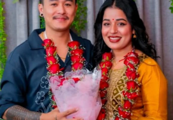 मोडल सञ्चिता शाही र गोरखाका चोङ गुरुङ वैवाहिक बन्धनमा बाँधिए मोडल सञ्चिता शाही र गोरखाका चोङ गुरुङ वैवाहिक बन्धनमा बाँधिए