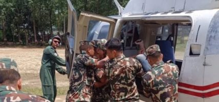 उद्दारका लागि ३५ हेलिकोप्टर परिचलान
