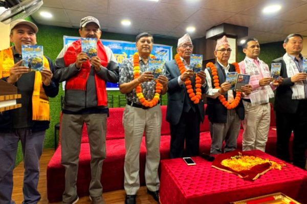 होमनाथ खनालको ‘हराएको साथी’ लोकार्पित होमनाथ खनालको ‘हराएको साथी’ लोकार्पित