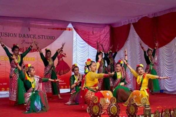 तीज नृत्य प्रतियोगितामा एन्जल्स हार्टको उत्कृष्ट प्रदर्शन, हात पार्‍यो उपाधि